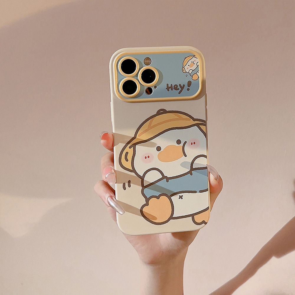 Korean Cartoon Yellow Duck Pho - Phone Cases Korean のレビューと価格