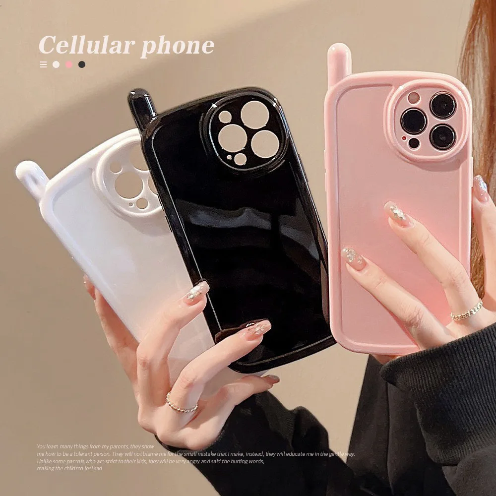Korean Solid Colors Antenna De - Phone Cases Korean のレビューと価格