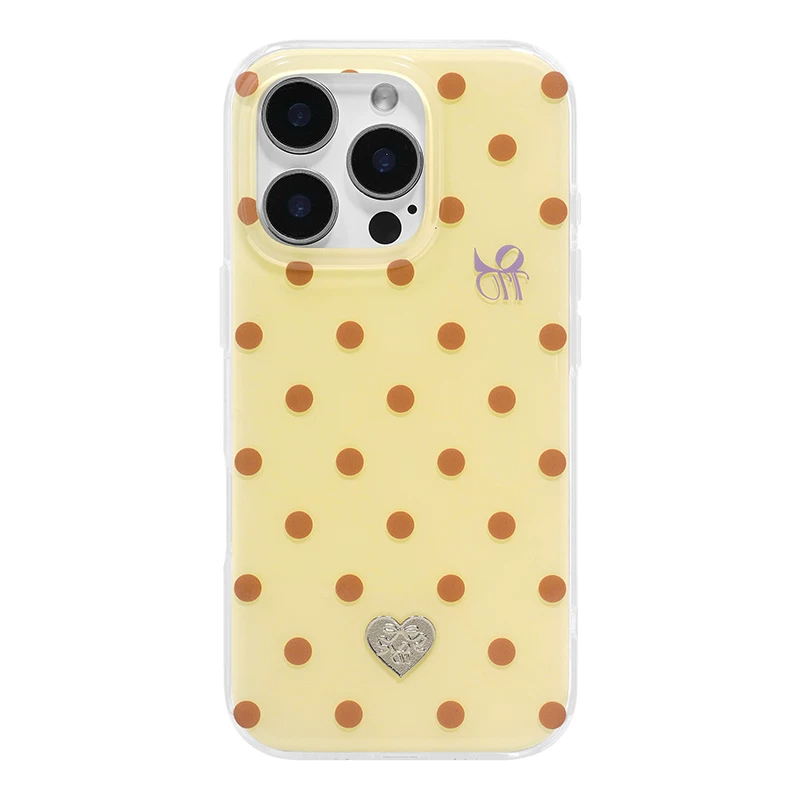 Minimalist Pink Polka Dots Str - Phone Cases Polka Dot のレビューと価格