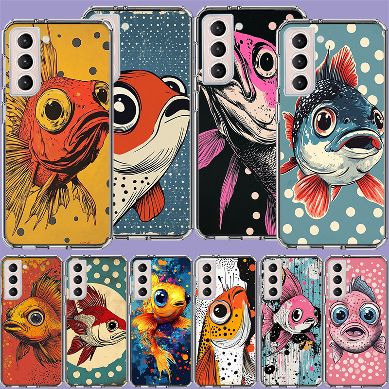 Pop Art Drawing Ideas Fish Cle - Phone Cases Drawing Ideas のレビューと価格