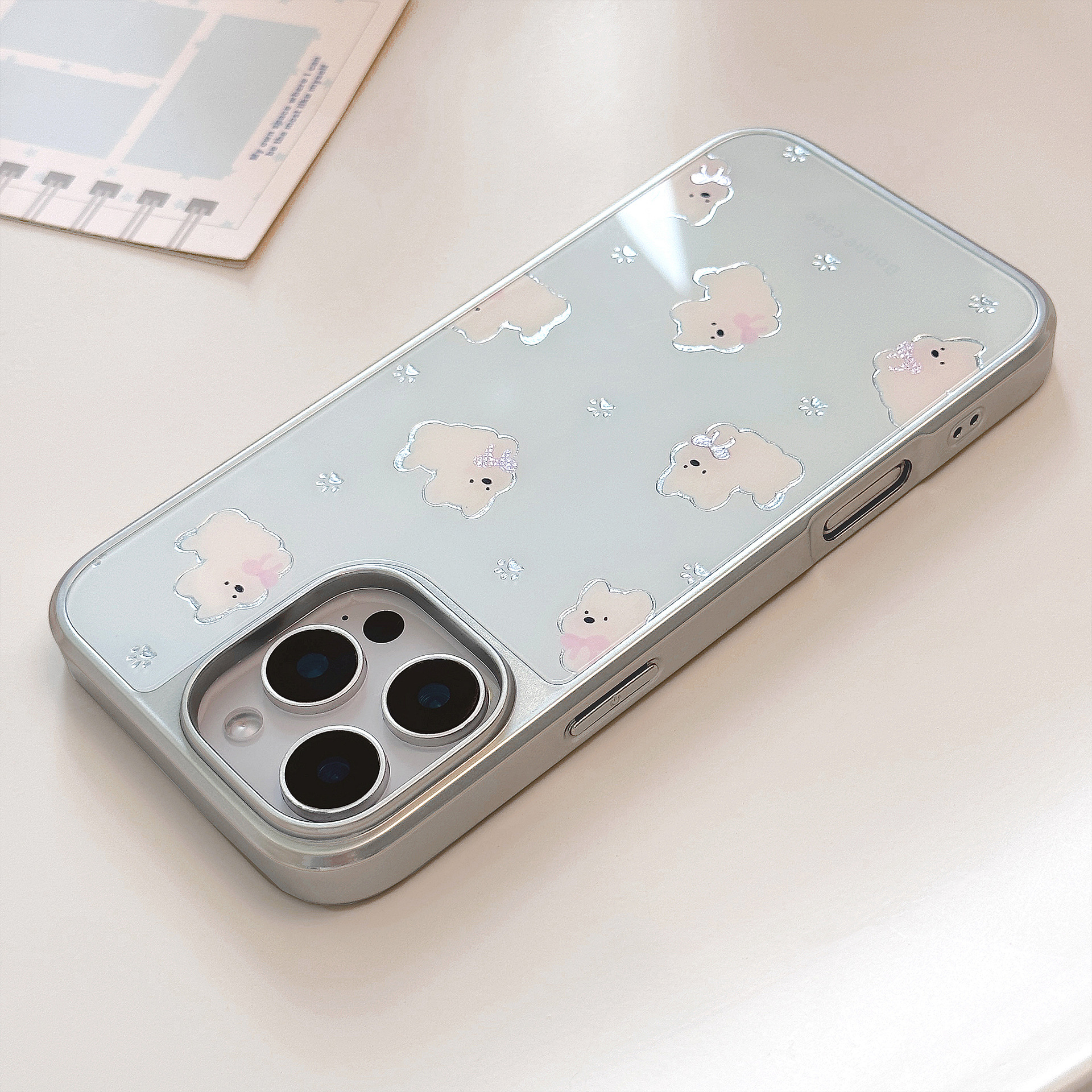 Korean Cute Cartoon Puppy Brac - Phone Cases Girly のレビューと価格