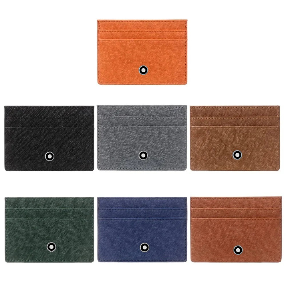Minimalist Women Men Leather S - Card Holder Slim Case のレビューと価格