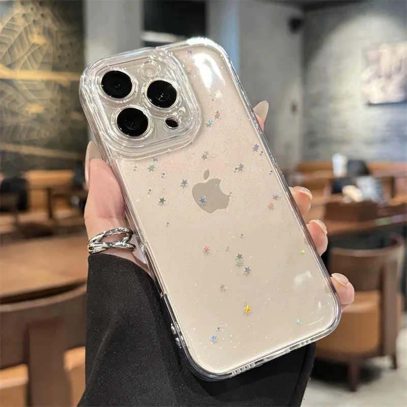 Luxury Clear Star Bling Glitte - Phone Cases Arc のレビューと価格