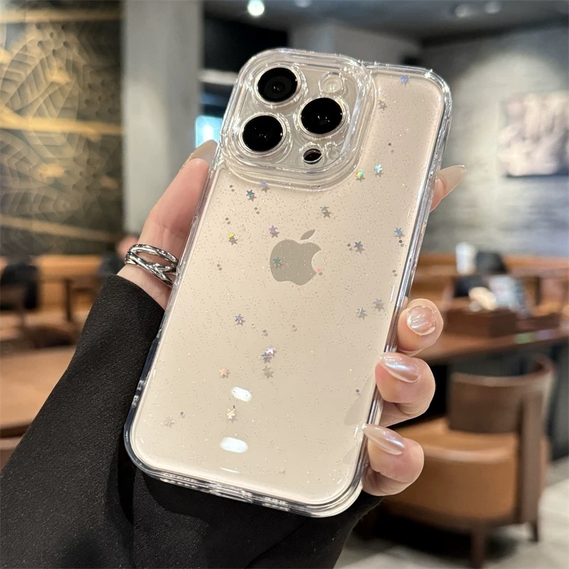Luxury Clear Star Bling Glitte - Phone Cases Arc のレビューと価格