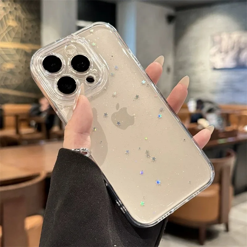 Luxury Clear Star Bling Glitte - Phone Cases Arc のレビューと価格