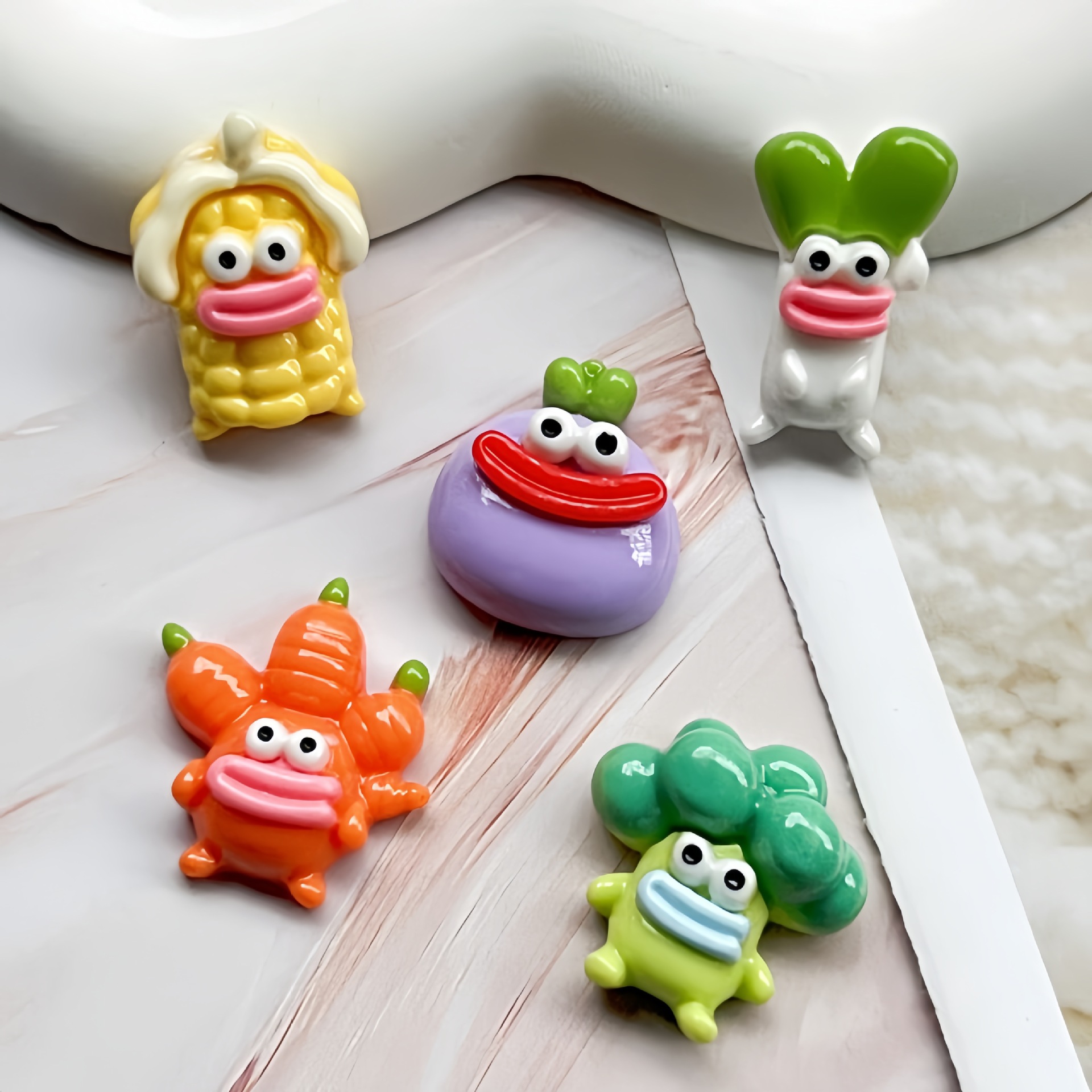 5pcs Cartoon funny vegetable u - Phone Cases Ugly のレビューと価格