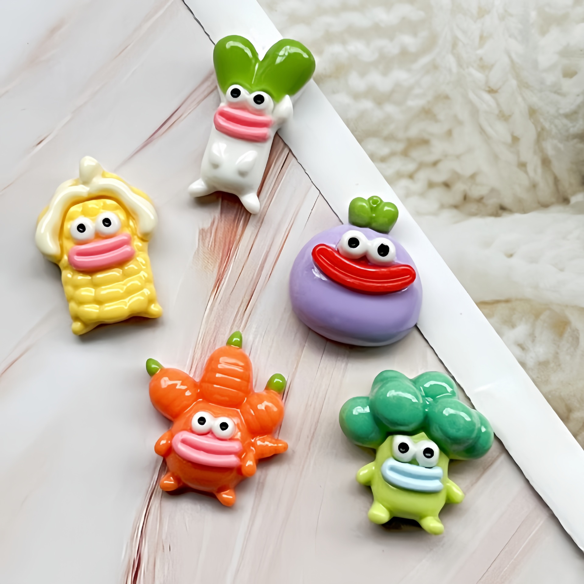 5pcs Cartoon funny vegetable u - Phone Cases Ugly のレビューと価格