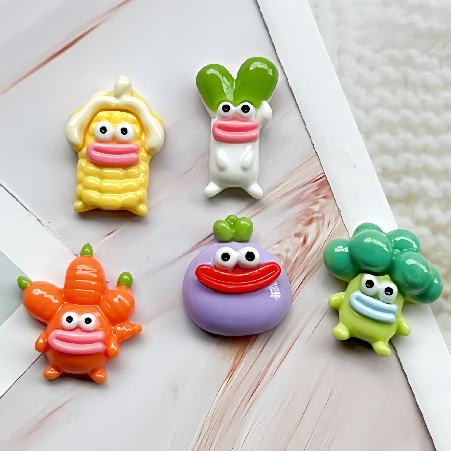 5pcs Cartoon funny vegetable u - Phone Cases Ugly のレビューと価格