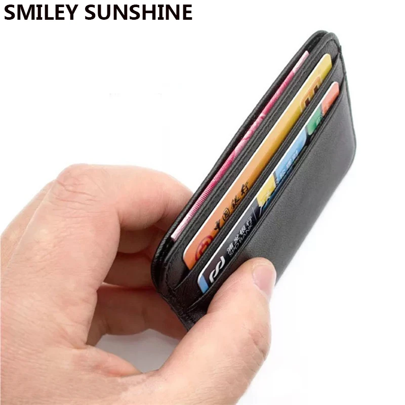 Genuine Leather Visit Card Hol - Card Holder Slim Case のレビューと価格