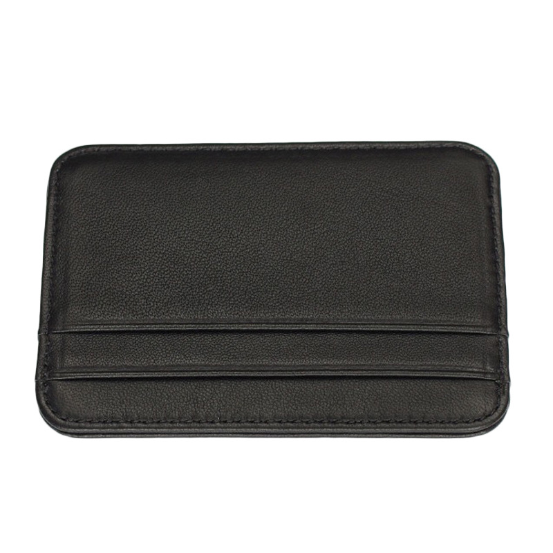 Genuine Leather Visit Card Hol - Card Holder Slim Case のレビューと価格