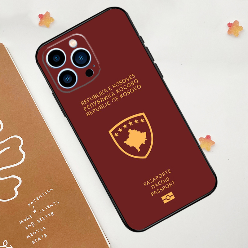 Kosovo Passport Flag Case For  - Phone Cases Usa のレビューと価格