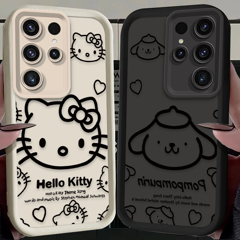 Sanrio Hello Kitty Pompom Puri - Phone Cases Galaxy S23 のレビューと価格