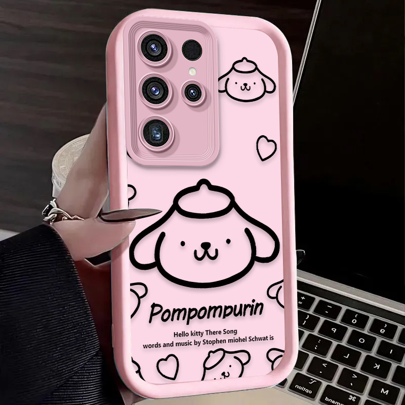 Sanrio Hello Kitty Pompom Puri - Phone Cases Galaxy S23 のレビューと価格