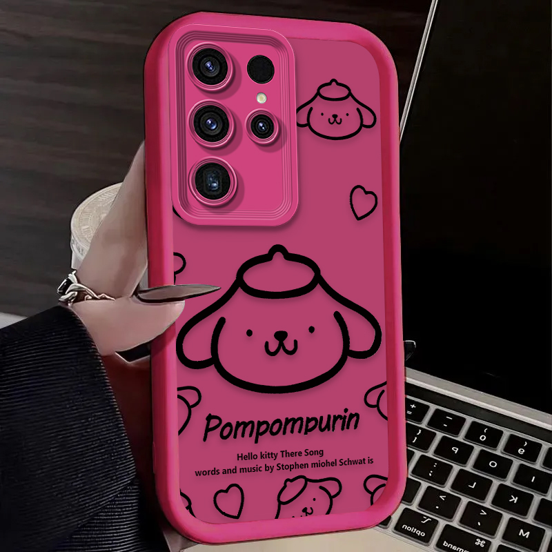 Sanrio Hello Kitty Pompom Puri - Phone Cases Galaxy S23 のレビューと価格