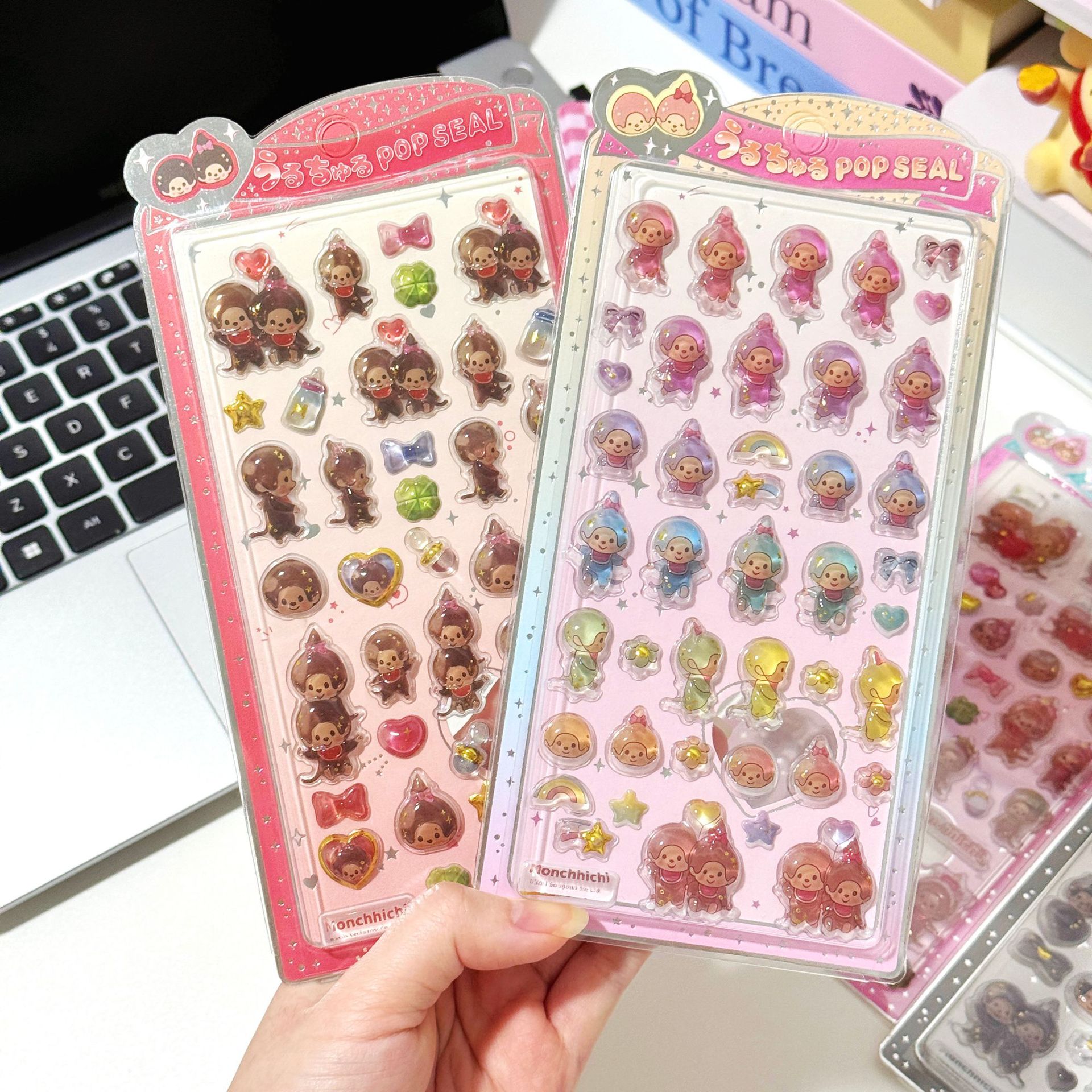 Cute and Qiqi 3D 3D 3D sticker - Phone Cases Girly のレビューと価格