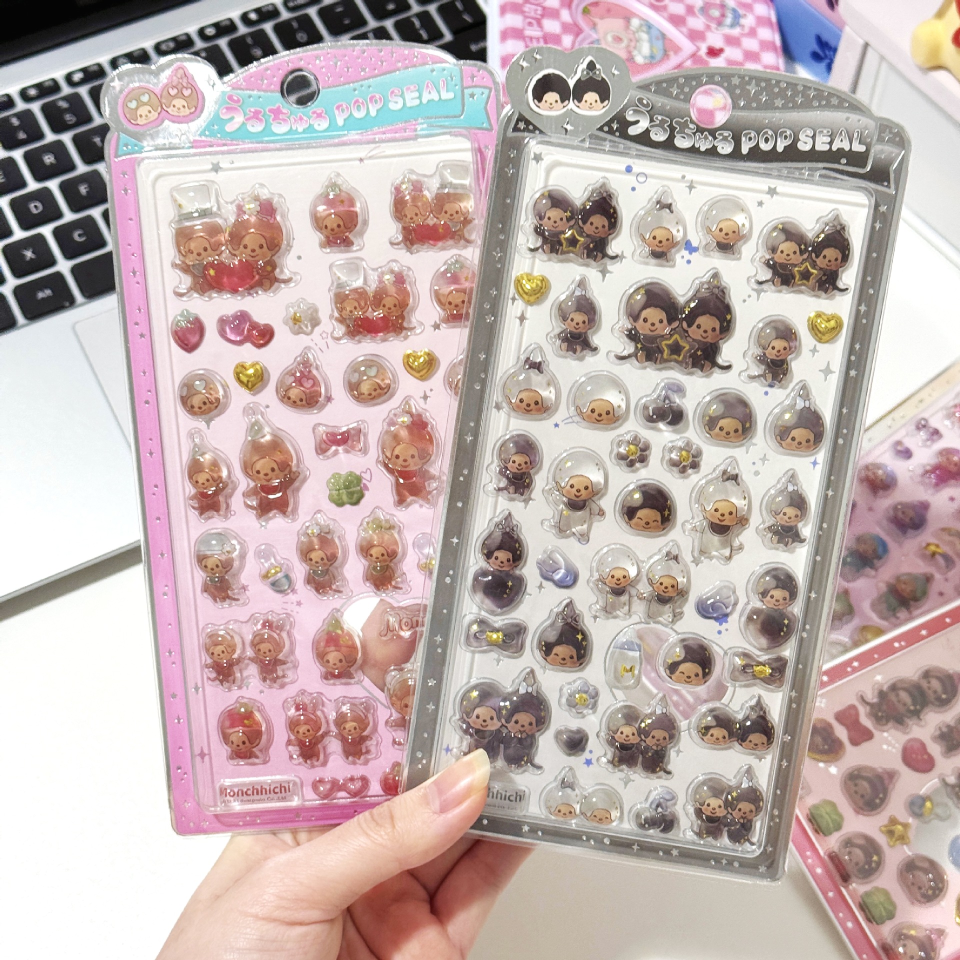 Cute and Qiqi 3D 3D 3D sticker - Phone Cases Girly のレビューと価格