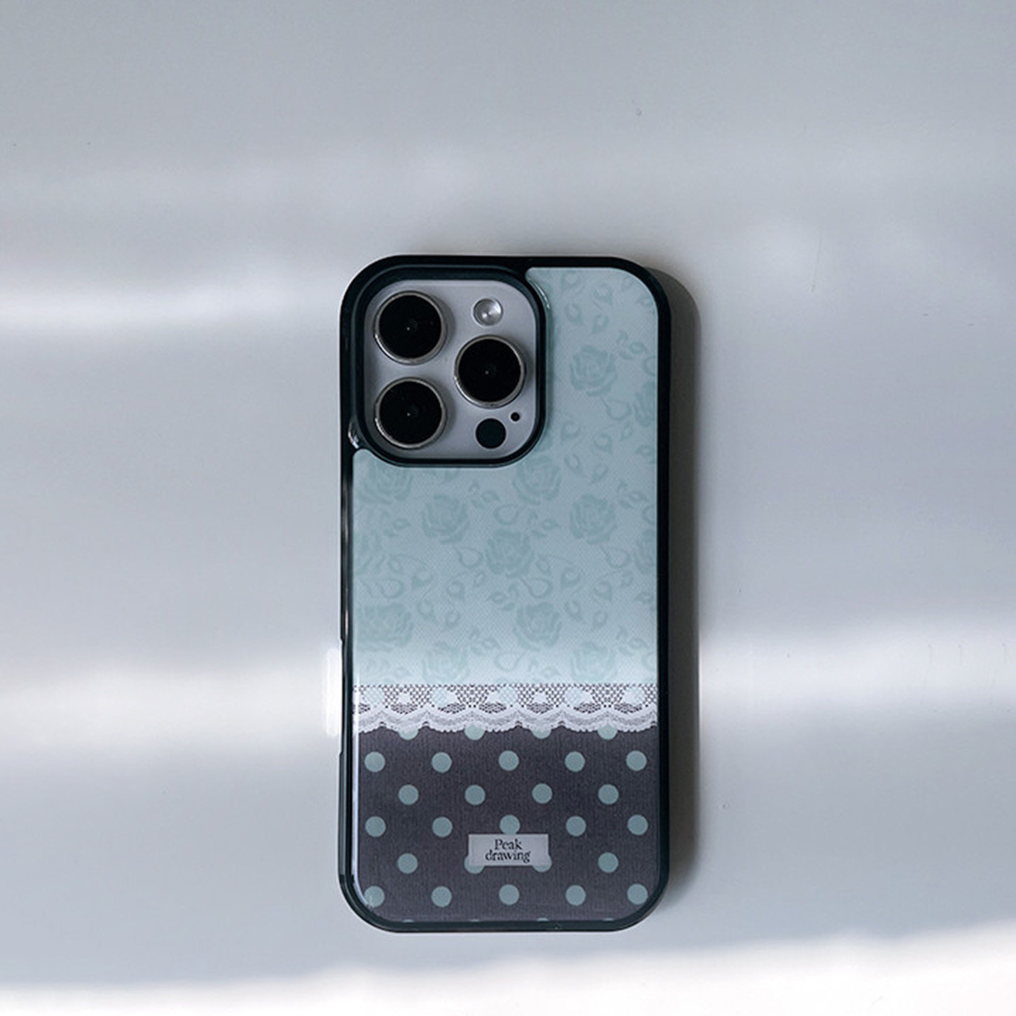 Korean Ins Polka Dots Lace Ros - Phone Cases Polka Dot のレビューと価格