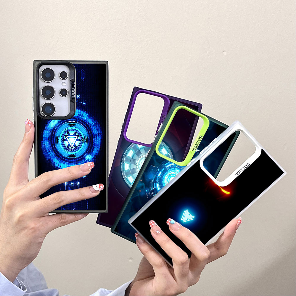 Iron Man's Heart Logo Arc Reac - Phone Cases Arc のレビューと価格