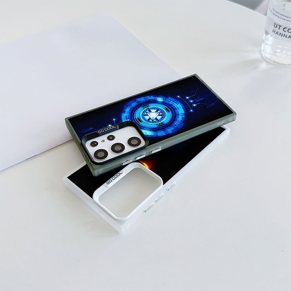 Iron Man's Heart Logo Arc Reac - Phone Cases Arc のレビューと価格