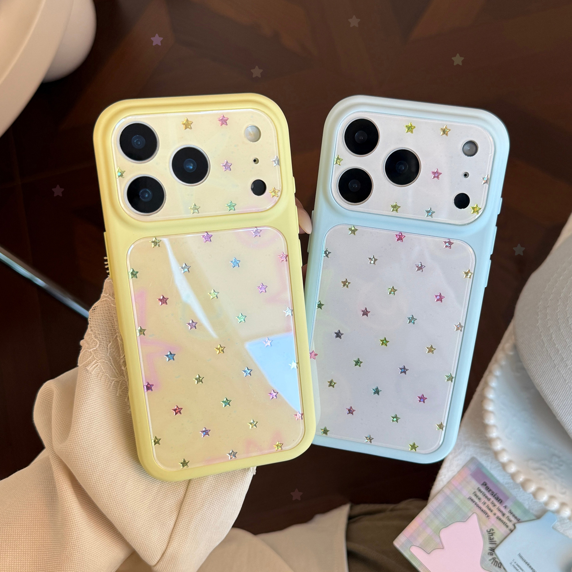 Korean Full Screen Gilding Col - Phone Cases Korean のレビューと価格