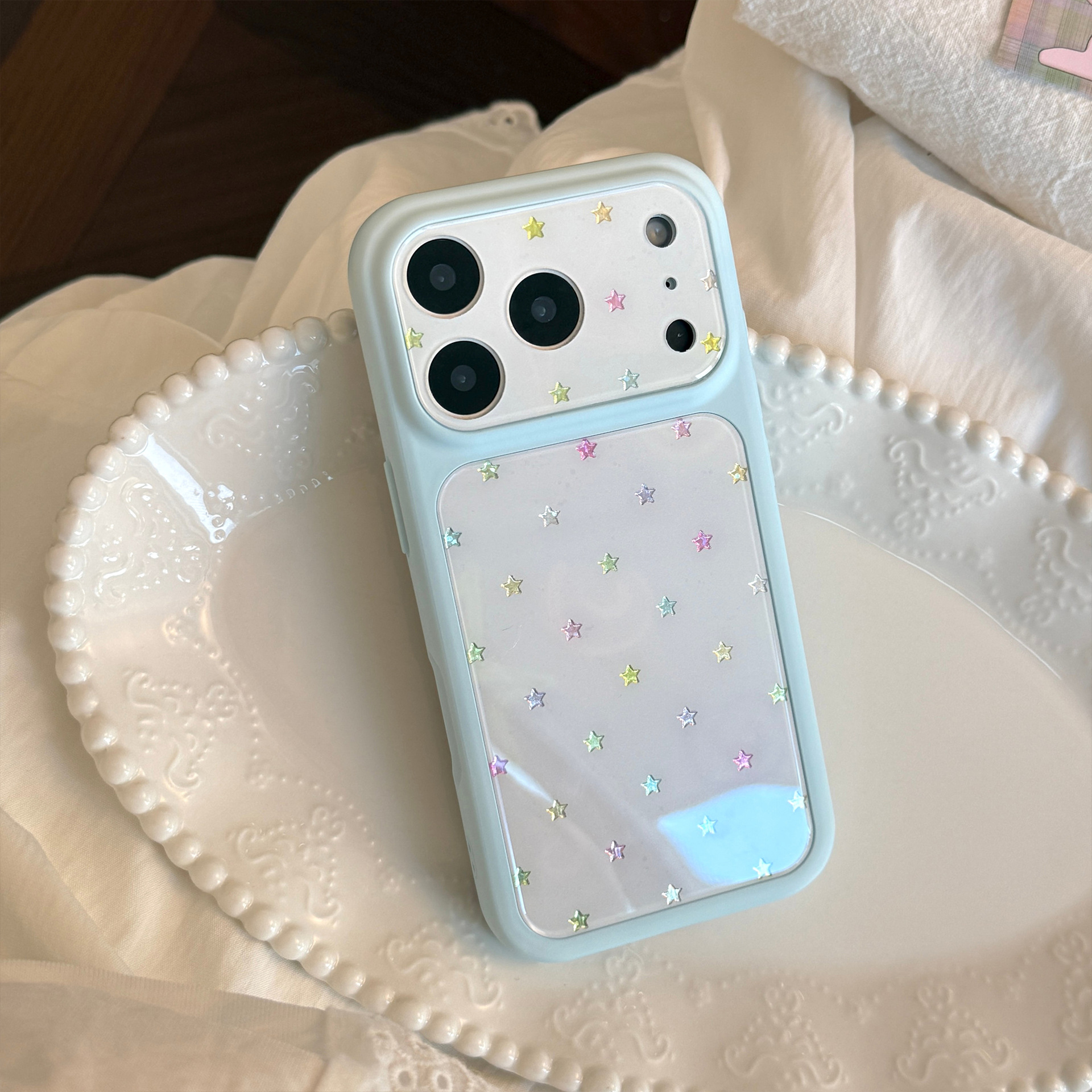 Korean Full Screen Gilding Col - Phone Cases Korean のレビューと価格