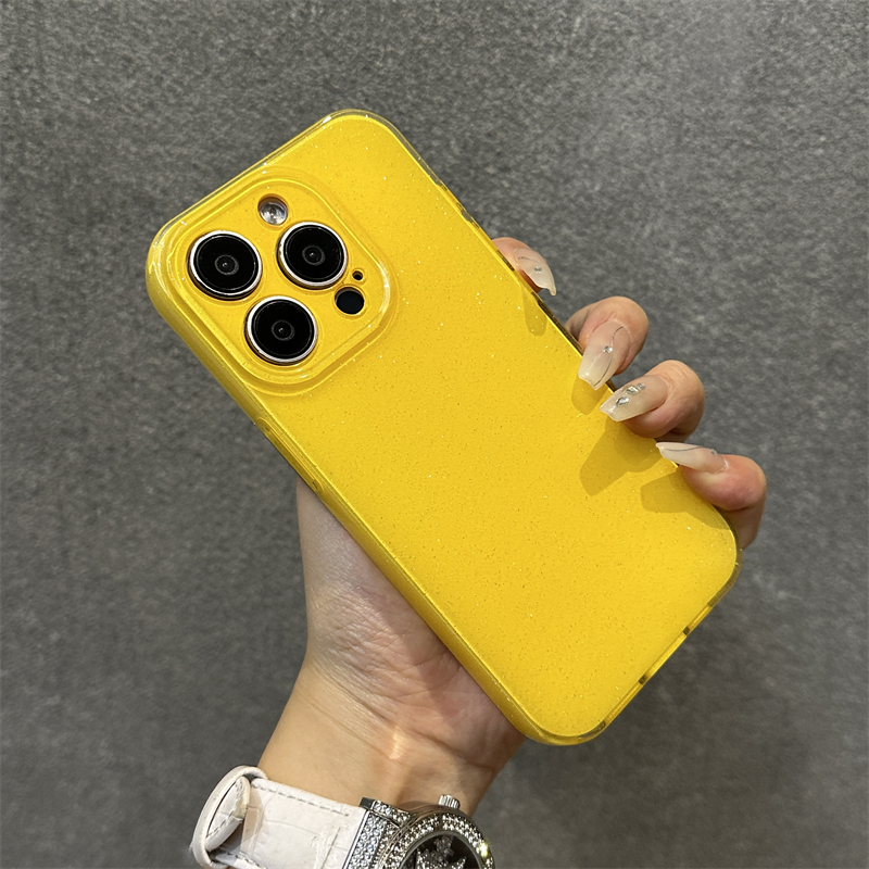 Bright Fluorscent Yellow Glitt - Phone Cases Arc のレビューと価格