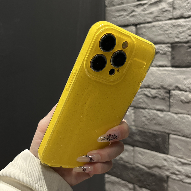 Bright Fluorscent Yellow Glitt - Phone Cases Arc のレビューと価格