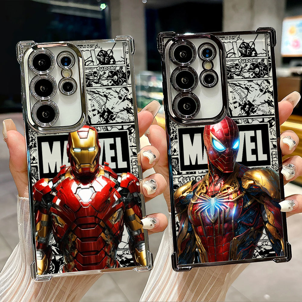 Marvel Spiderman Ironman Comic - Phone Cases Galaxy S23 のレビューと価格