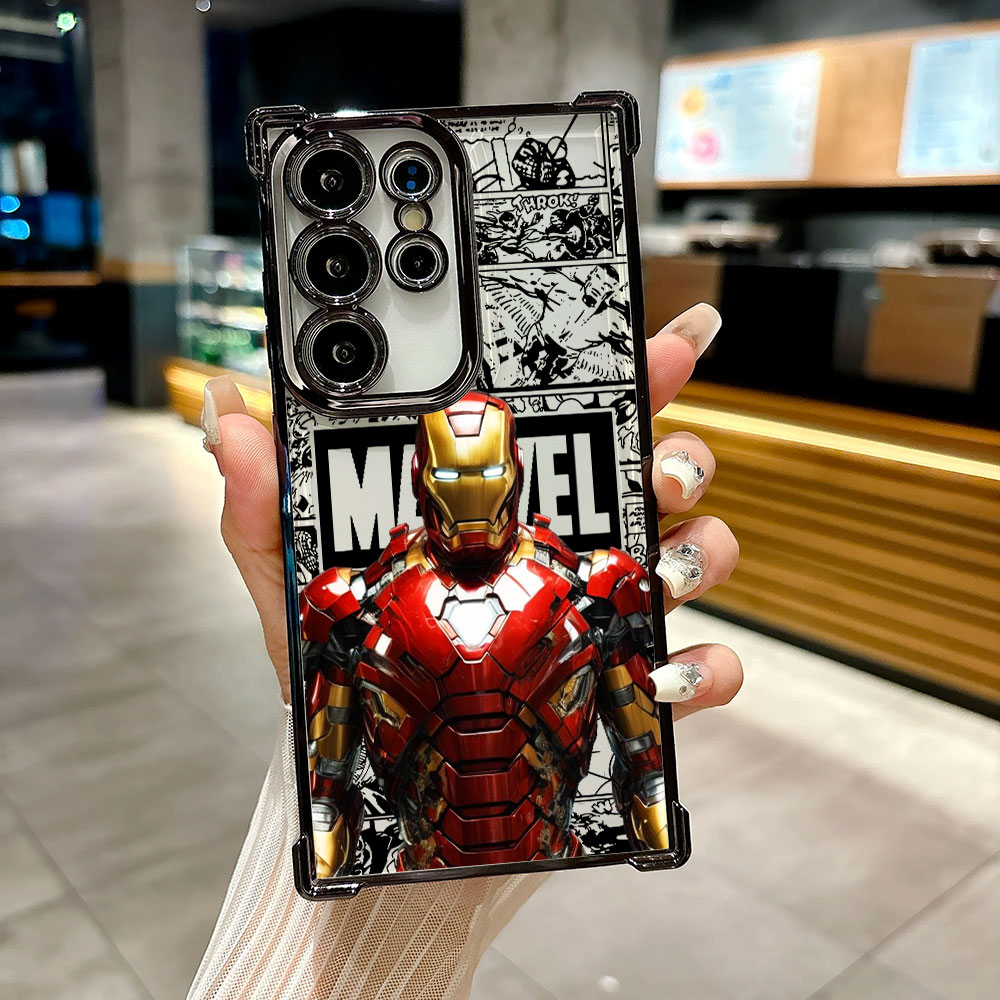 Marvel Spiderman Ironman Comic - Phone Cases Galaxy S23 のレビューと価格