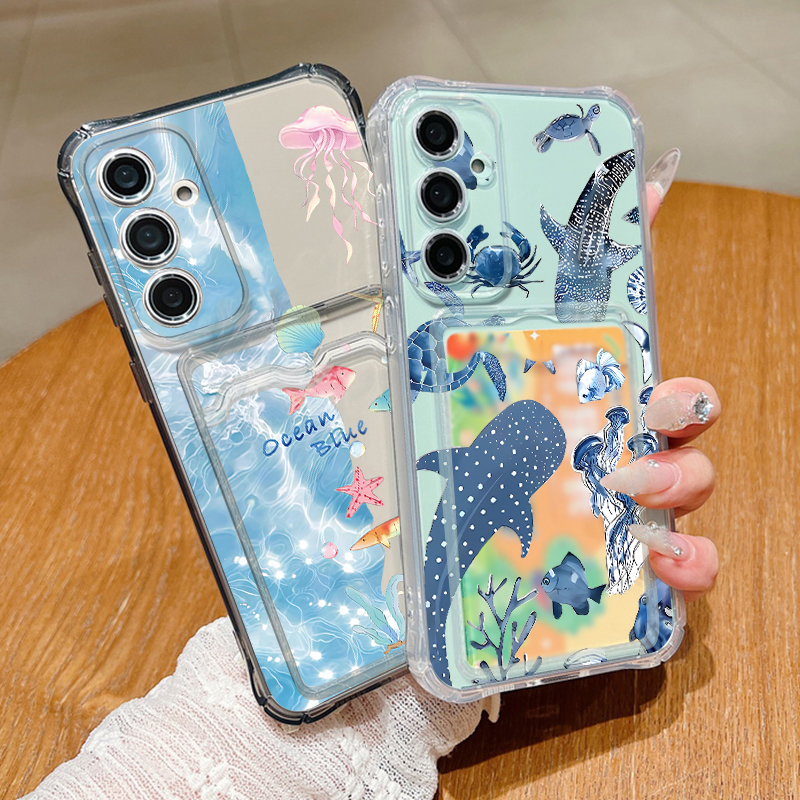 Ocean Whale Pattern Phone Case - Phone Cases Galaxy A17 のレビューと価格