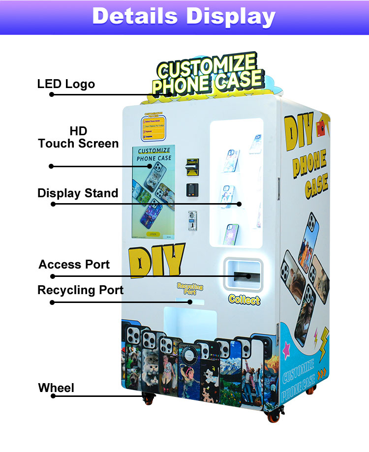 Customized Smart Phone Case Ve - Phone Cases Vending Machine のレビューと価格
