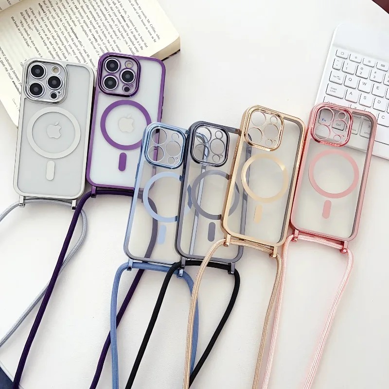 Crossboby Lanyard Plating Phon - Phone Cases Magsafe のレビューと価格