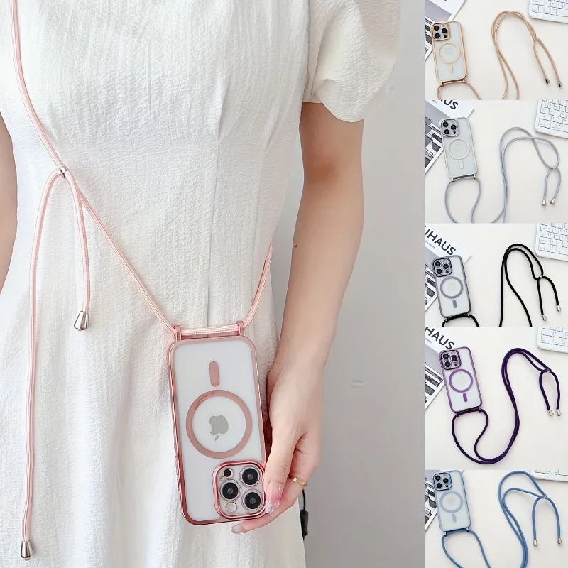 Crossboby Lanyard Plating Phon - Phone Cases Magsafe のレビューと価格
