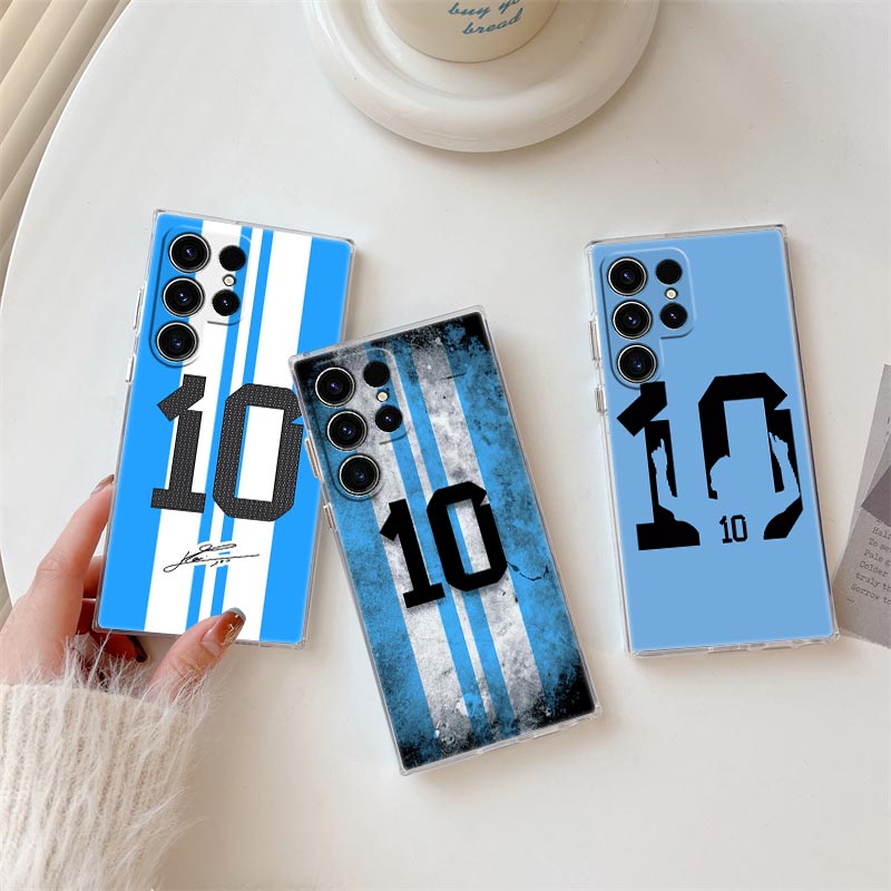 Cool Football Number 10 Transp - Phone Cases Galaxy S23 のレビューと価格