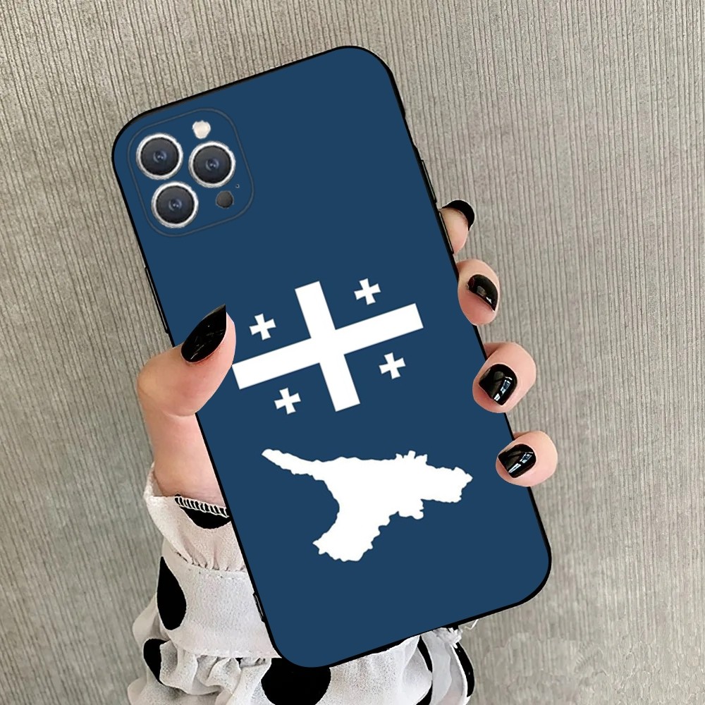 Georgia Flag  Phone Case For i - Phone Cases Usa のレビューと価格