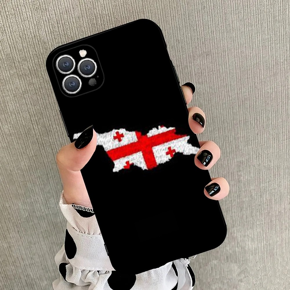 Georgia Flag  Phone Case For i - Phone Cases Usa のレビューと価格