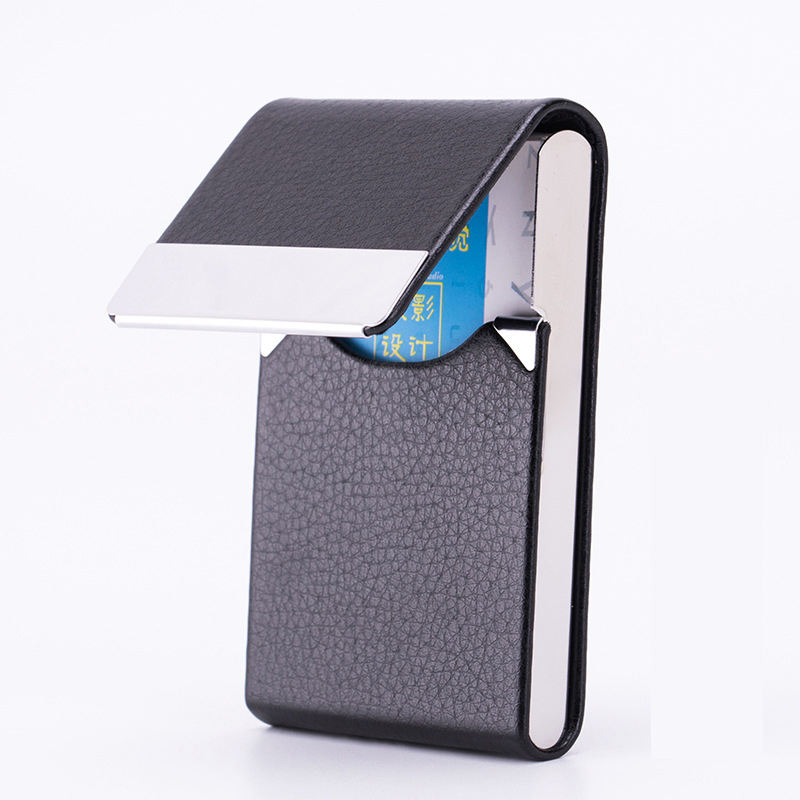 PU Leather Business Card Case  - Card Holder Slim Case のレビューと価格