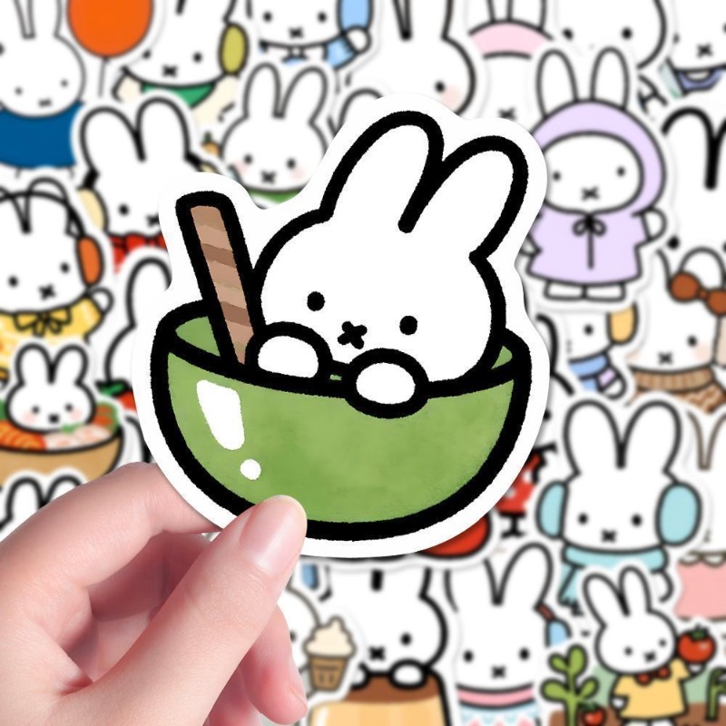 Miffy Rabbit Head Sticker High - Phone Cases Girly のレビューと価格