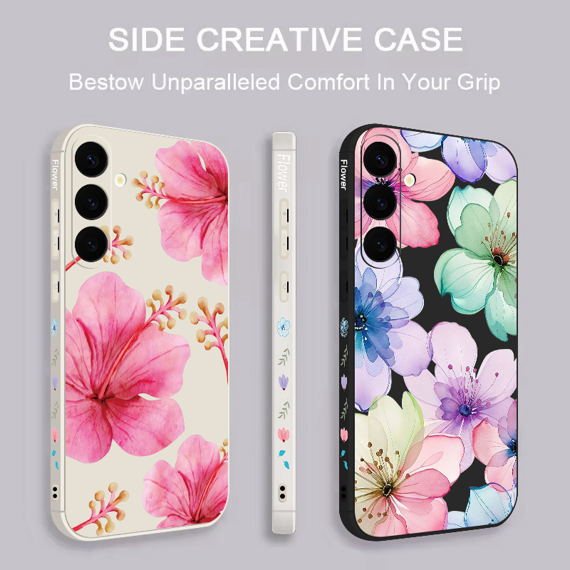 Lily Hibiscus Flower Print Pho - Phone Cases Galaxy A17 のレビューと価格