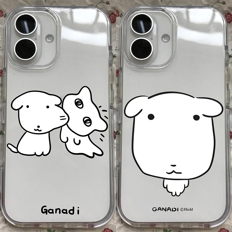 Korean Simple Cute Cartoon Pup - Phone Cases Cat のレビューと価格
