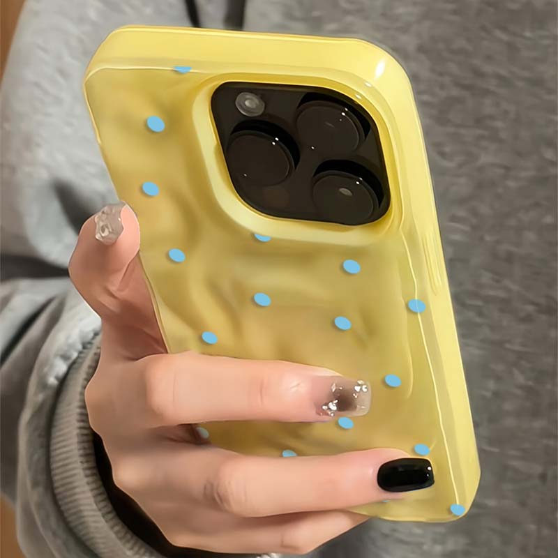 Black White Blue Polka Dots Ph - Phone Cases Polka Dot のレビューと価格