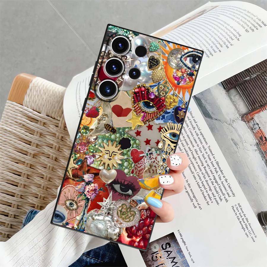 Simple Pattern Funda Phone Cov - Phone Cases Galaxy S23 のレビューと価格