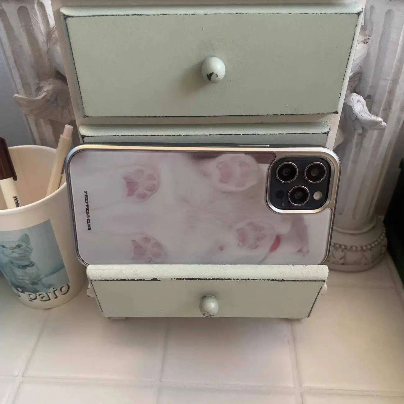 Korean Ins Cartoon Cute Pink C - Phone Cases Cat のレビューと価格