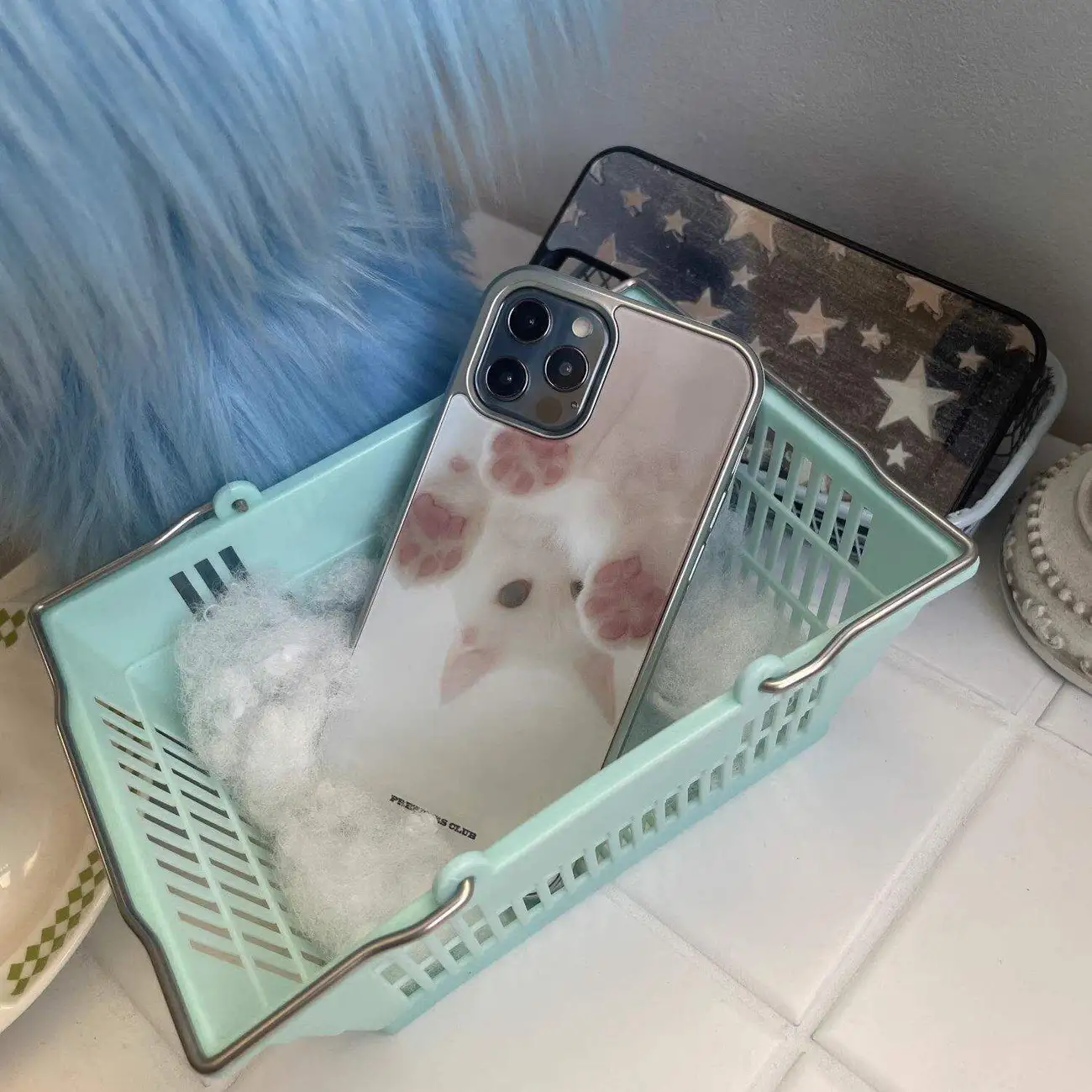 Korean Ins Cartoon Cute Pink C - Phone Cases Cat のレビューと価格