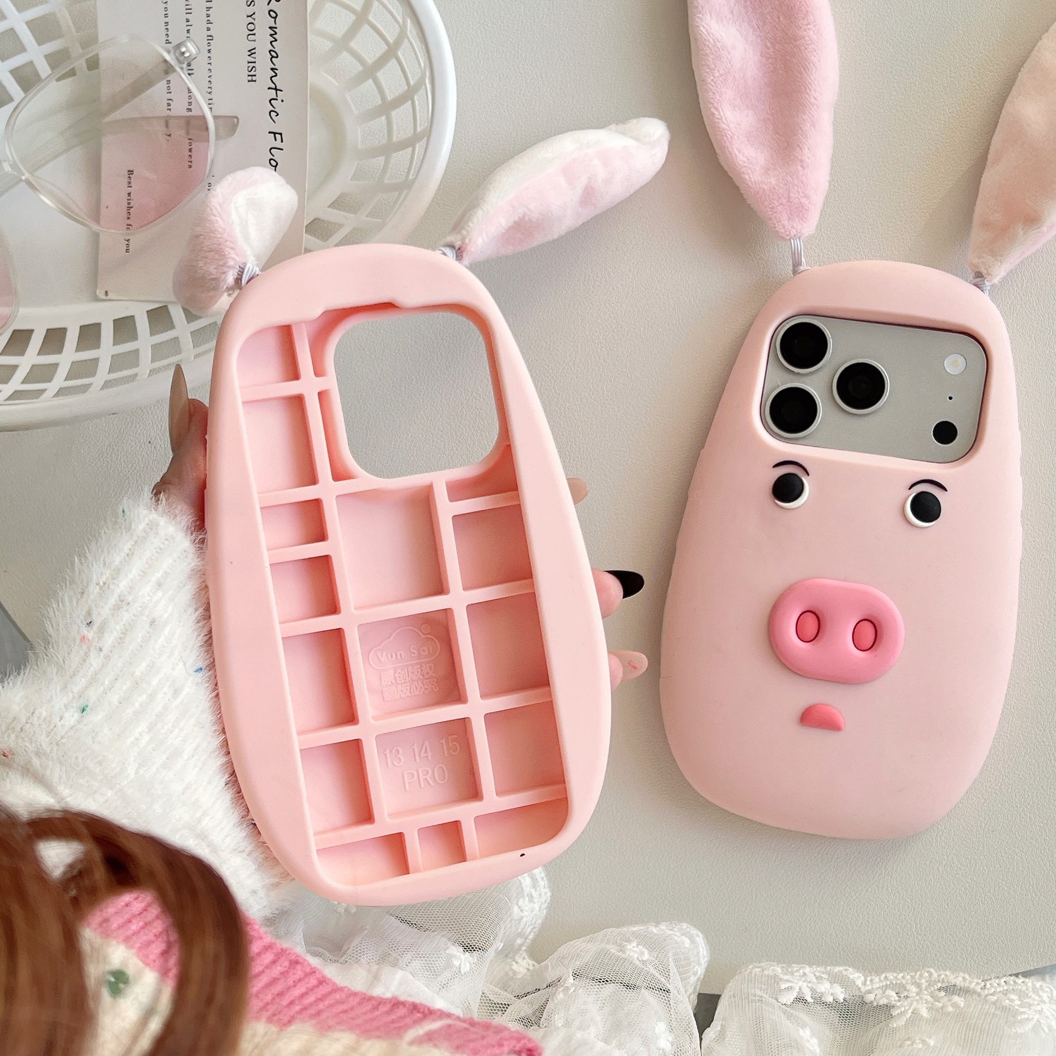 Cute Cartoon Funny Pig Soft Si - Phone Cases Ugly のレビューと価格